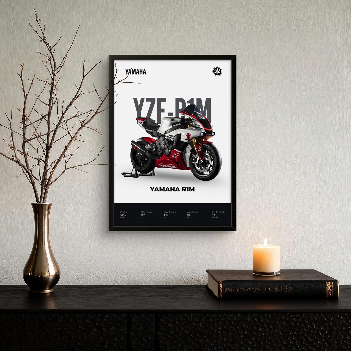 Yamaha R1M - Bike Photo Frame