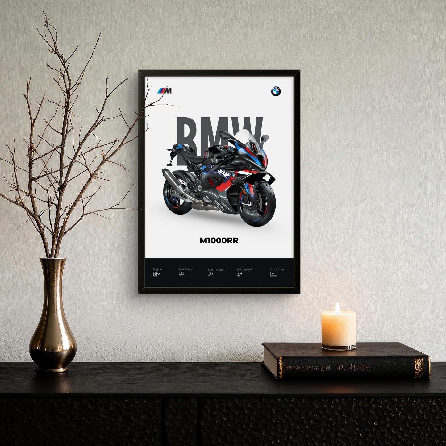 BMW M1000RR - Bike Photo Frame
