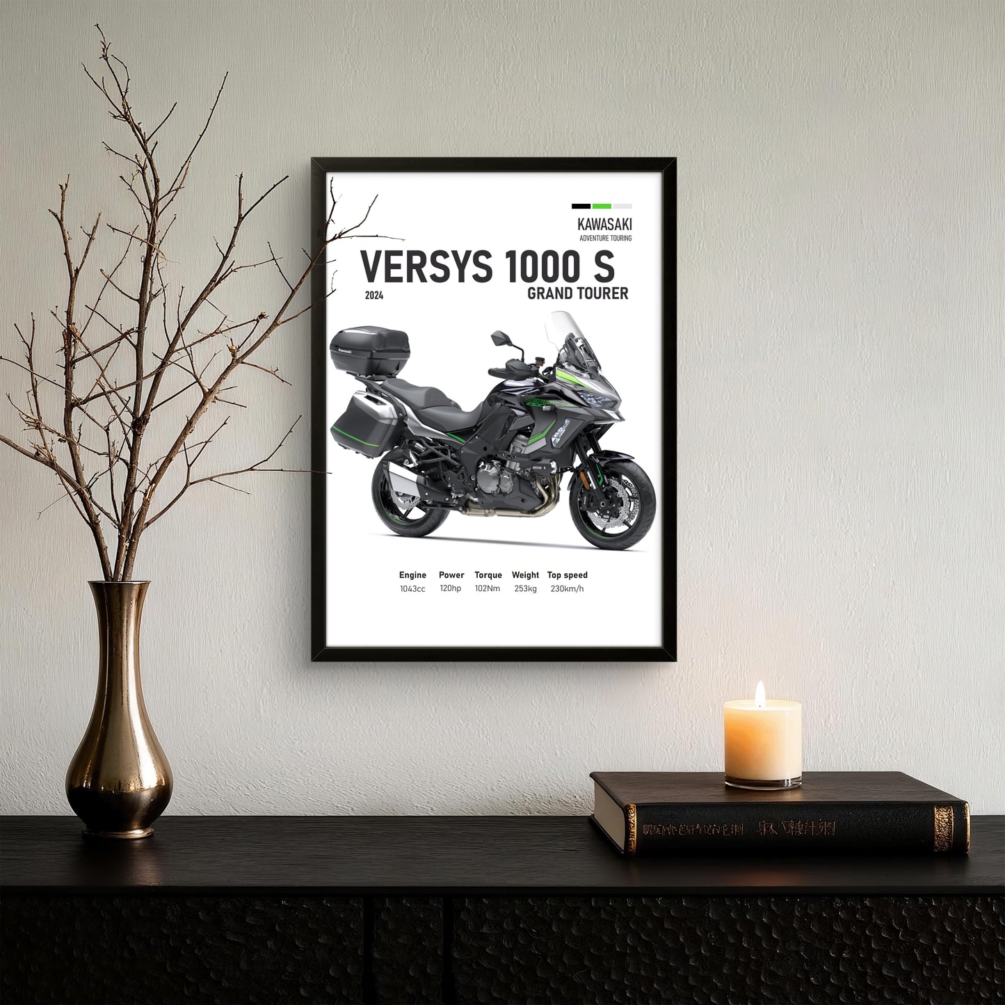 Versys 1000 S - Bike Photo Frame