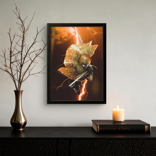 Zenitsu - Demon Slayer - Anime Photo Frame