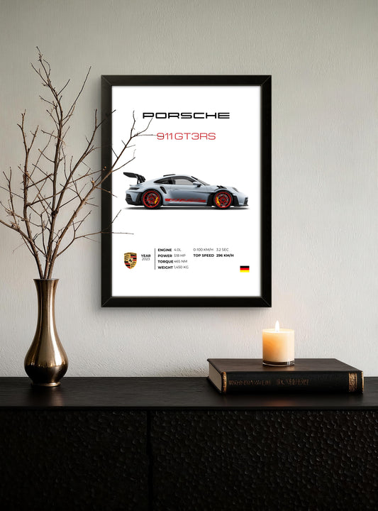 Porsche 911 - Car Photo Frame