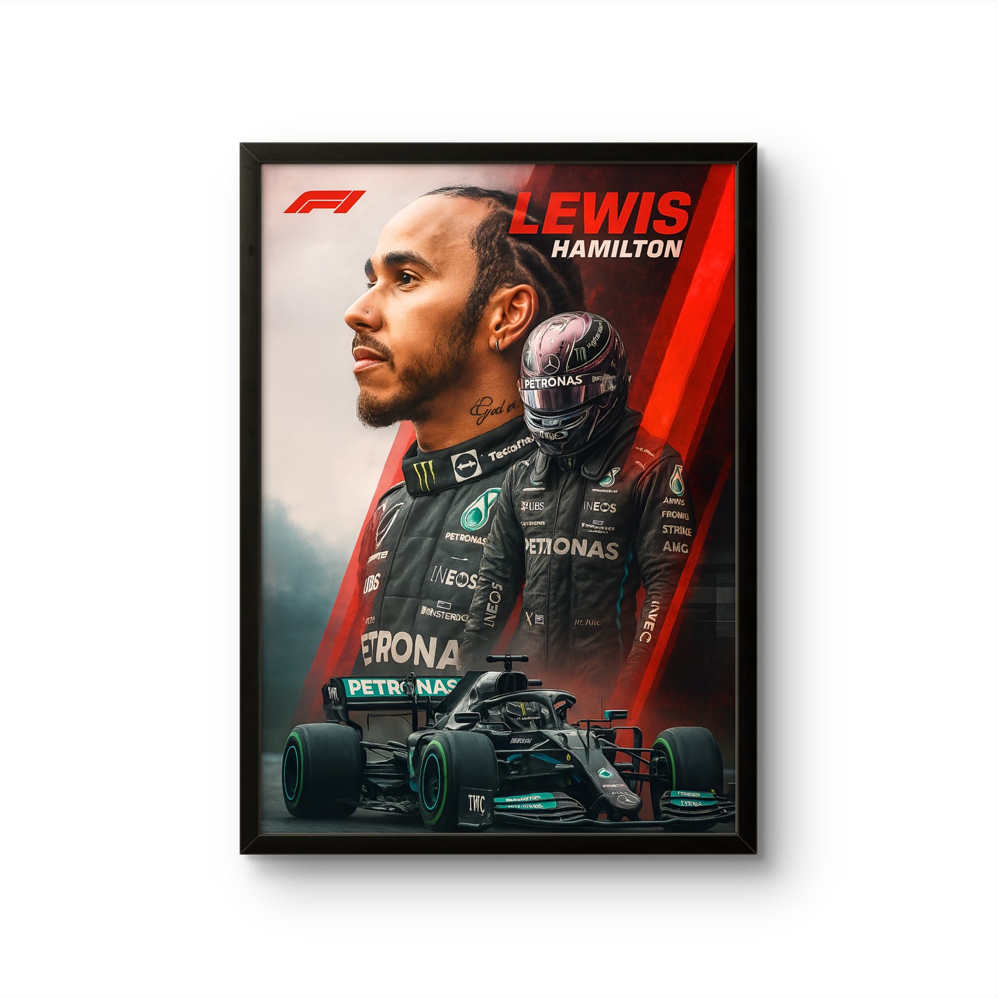 Lewis Hamilton - F1 Photo Frame