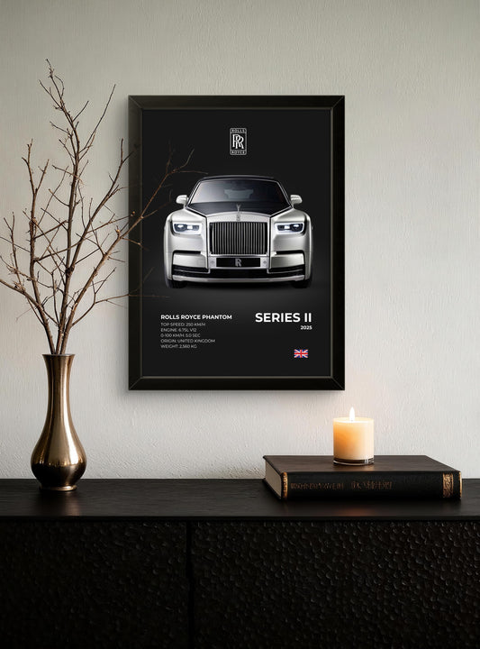 Rolls Royce Phantom II - Car Photo Frame