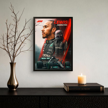 Lewis Hamilton - F1 Photo Frame