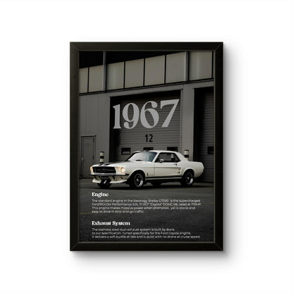 Ford Mustang Shelby GT500 - Car Photo Frame