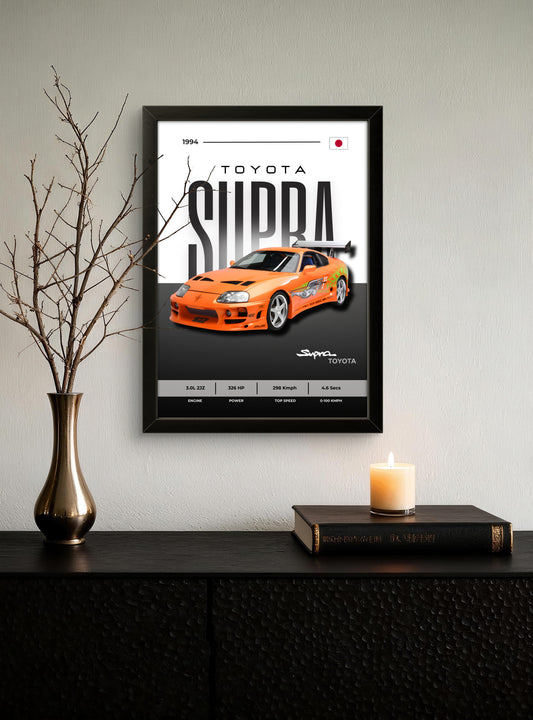 Supra - Car Photo Frame