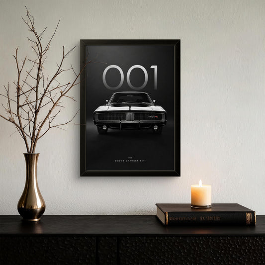Dodge Charger 001 - Car Photo Frame