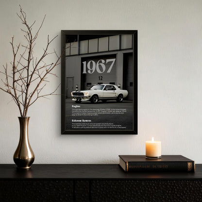 Ford Mustang Shelby GT500 - Car Photo Frame
