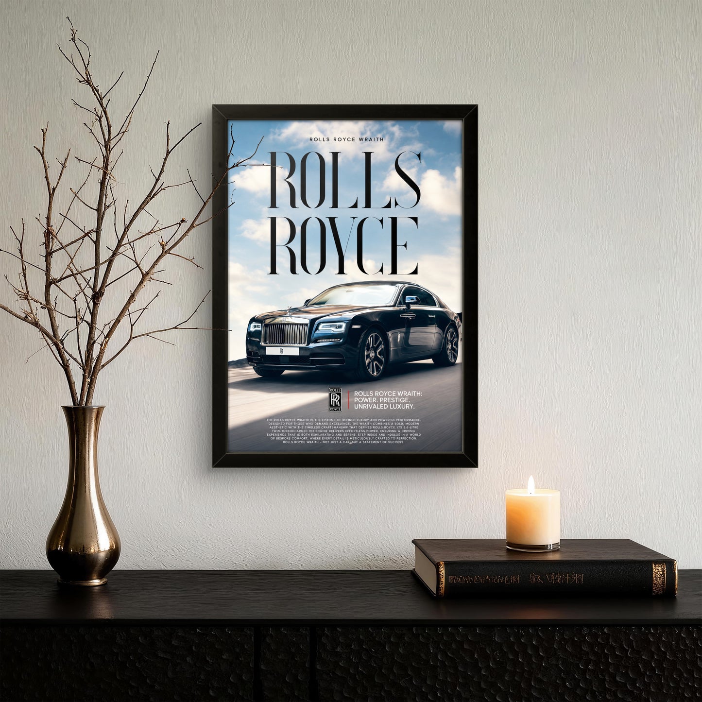 Rolls Royce - Car Photo Frame