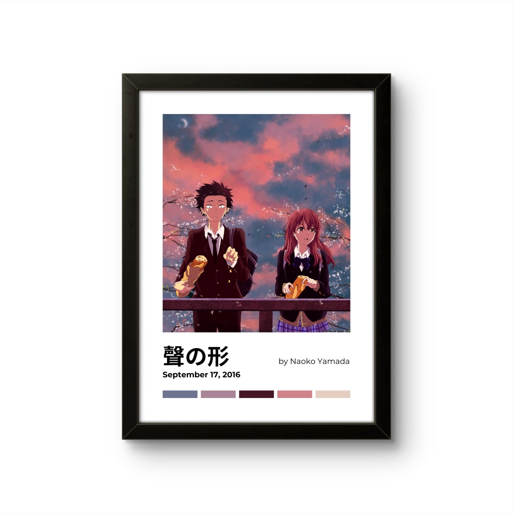 A Silent Voice - Anime Photo Frame - Art Drift