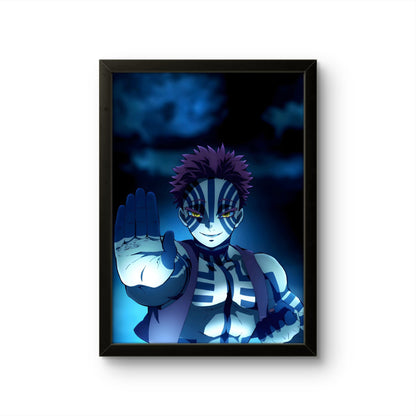 Akaza - Demon Slayer - Anime Photo Frame - Art Drift