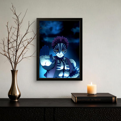 Akaza - Demon Slayer - Anime Photo Frame - Art Drift