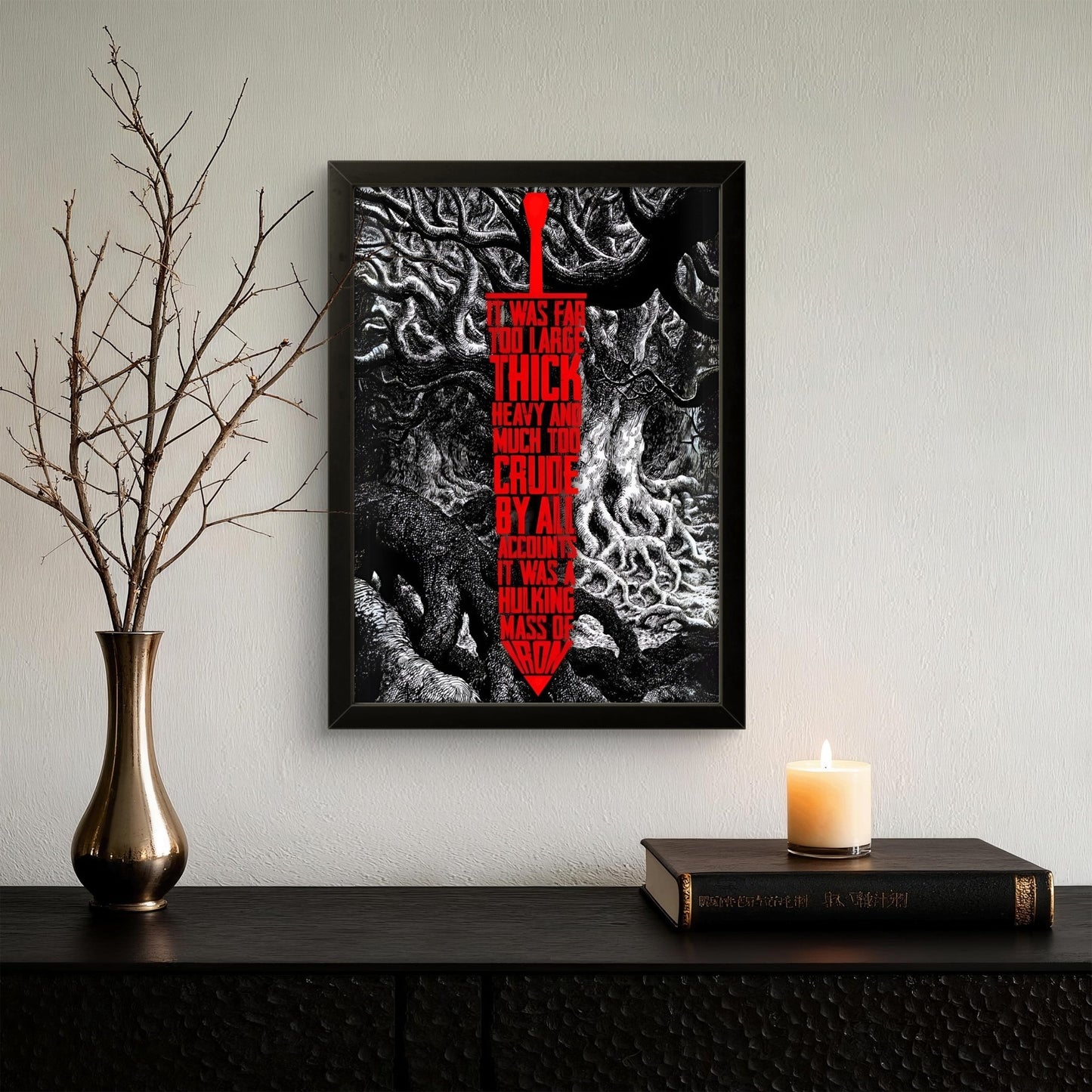 Anime Sword - Anime Photo Frame - Art Drift