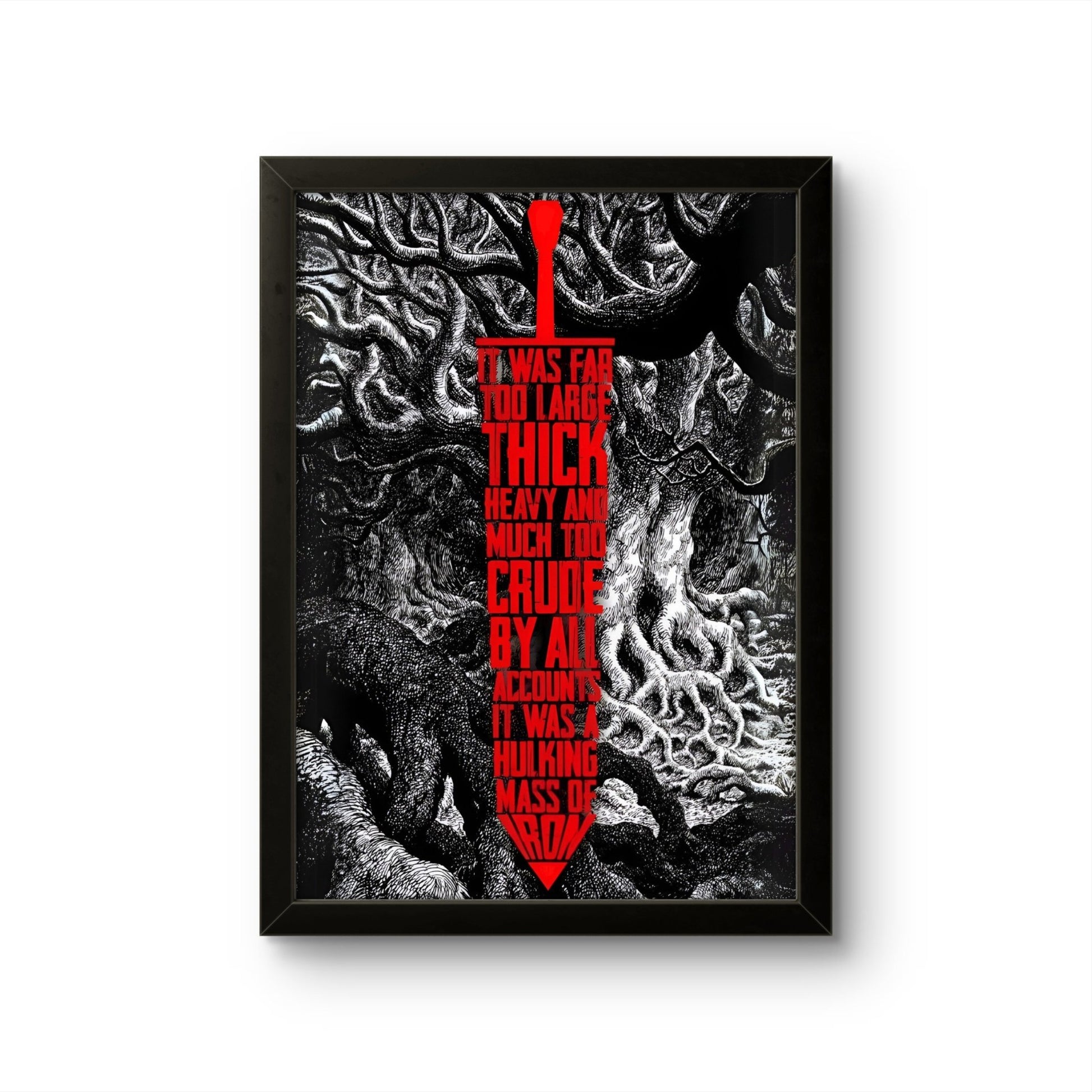 Anime Sword - Anime Photo Frame - Art Drift
