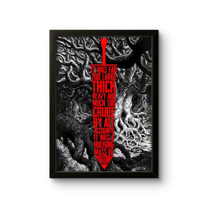 Anime Sword - Anime Photo Frame - Art Drift