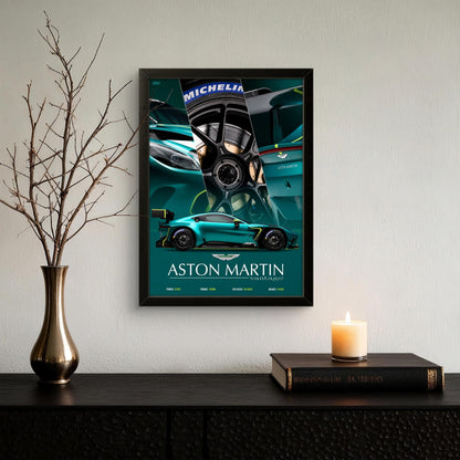 Aston Martin - Car Photo Frame - Art Drift