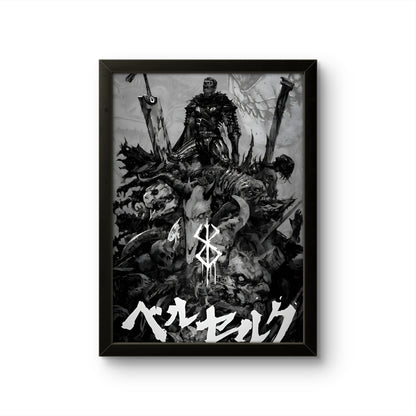 Berserk - Guts - Anime Photo Frame - Art Drift