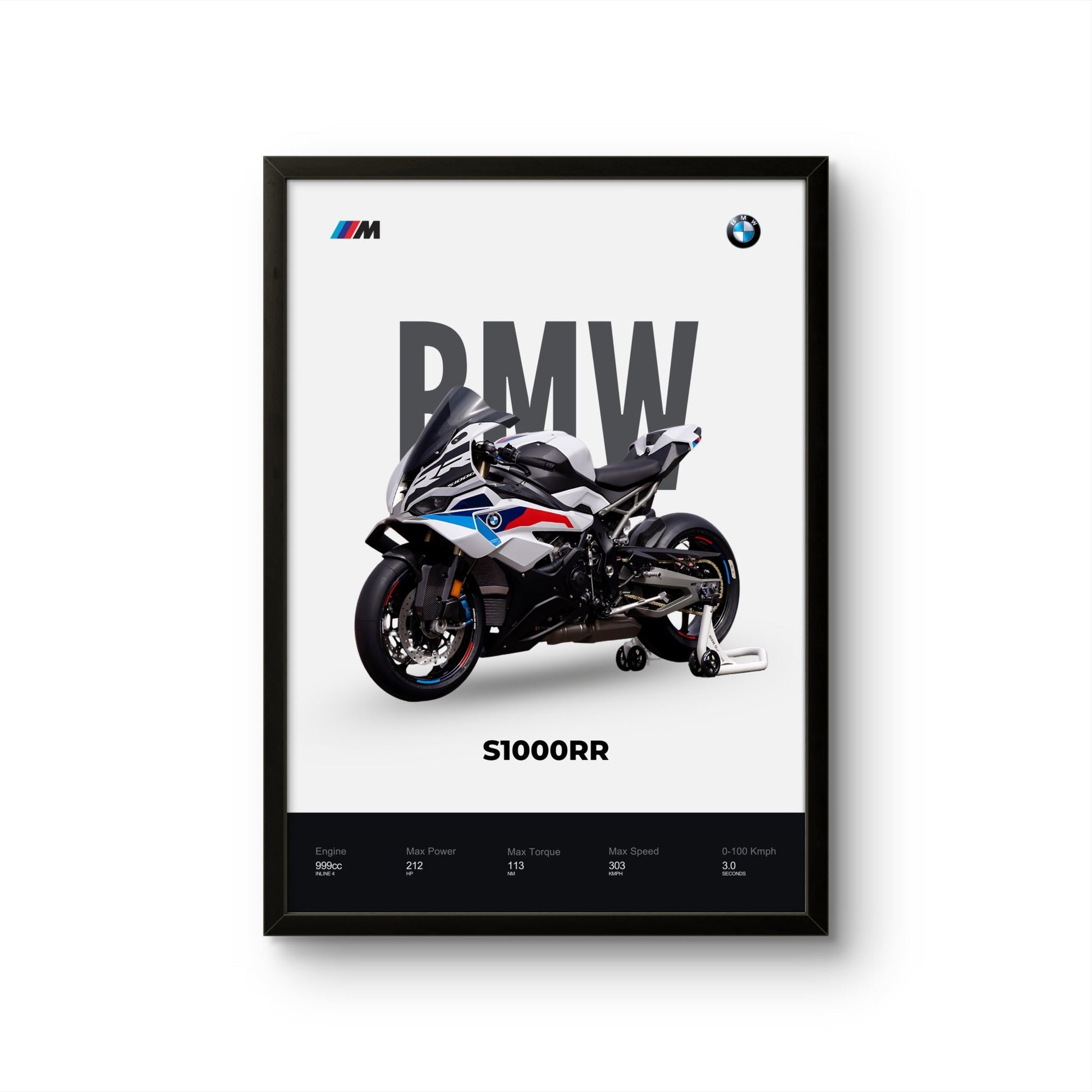 BMW S1000RR - Bike Photo Frame - Art Drift
