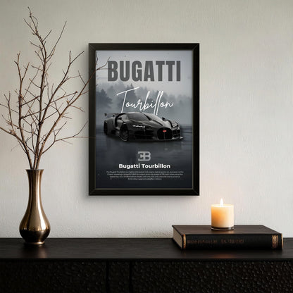 Bugatti Tourbillon - Car Photo Frame - Art Drift