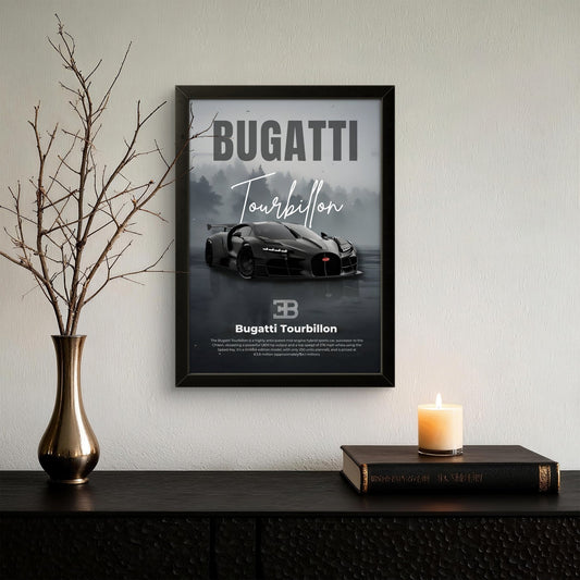 Bugatti Tourbillon - Car Photo Frame - Art Drift