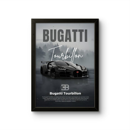 Bugatti Tourbillon - Car Photo Frame - Art Drift