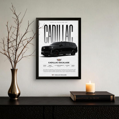 Cadillac Escalade - Car Photo Frame - Art Drift