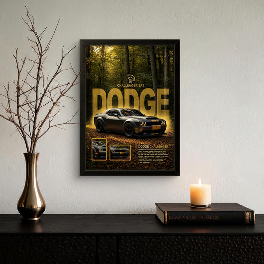 Dodge Challenger - Car Photo Frame