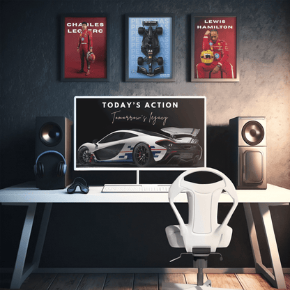 Charles Leclerc - F1 Photo Frame - Art Drift