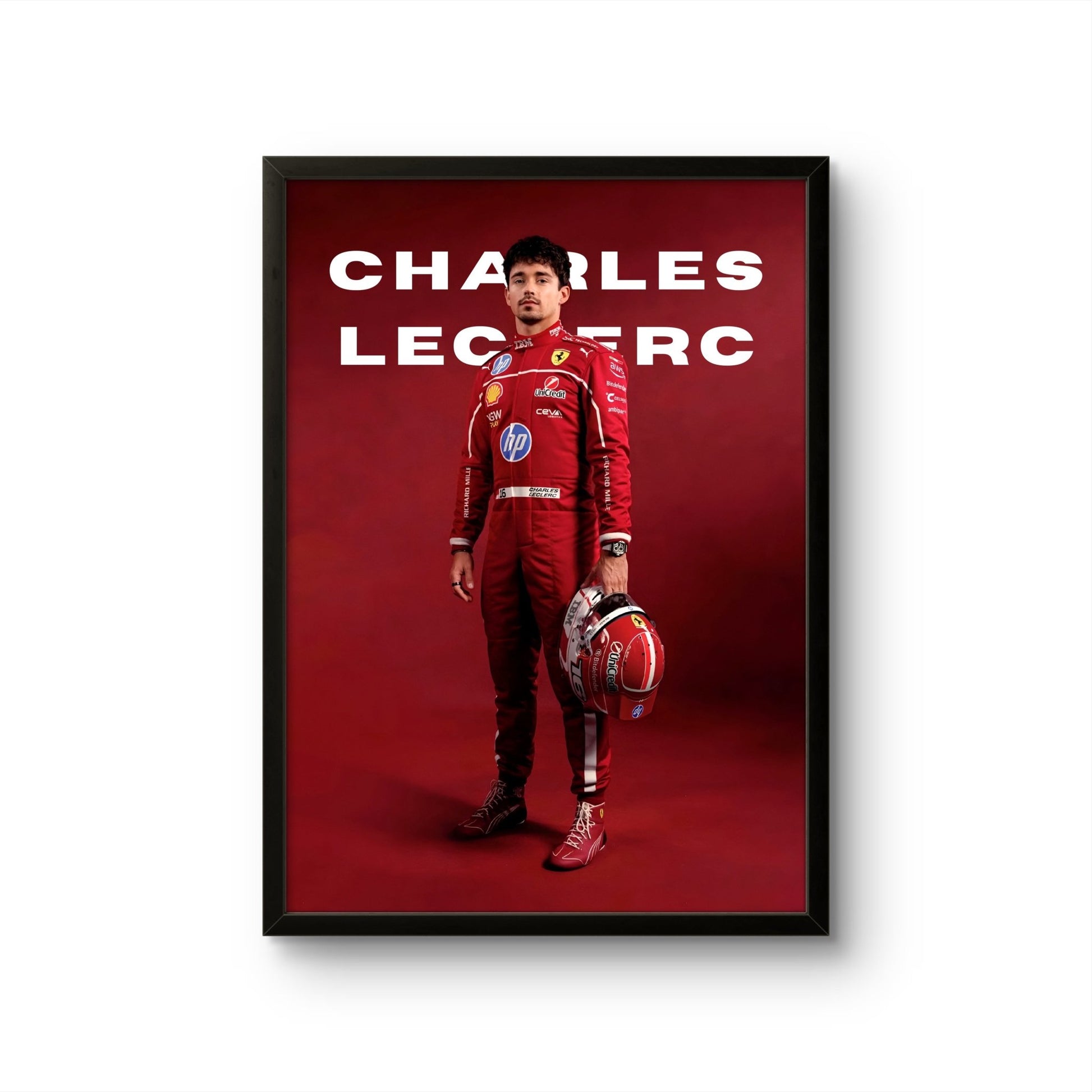 Charles Leclerc - F1 Photo Frame - Art Drift