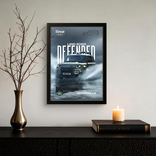 Defender - Car Photo Frame - Art Drift