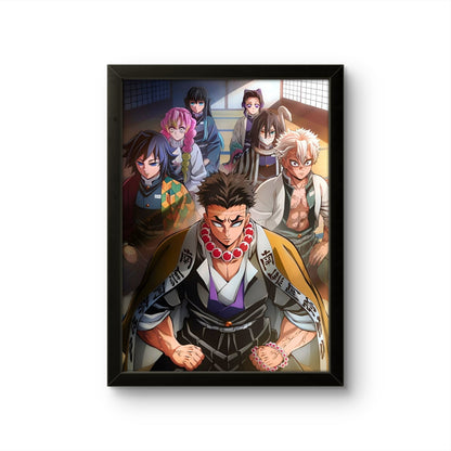 Demon Slayer Hashiras - Anime Photo Frame - Art Drift