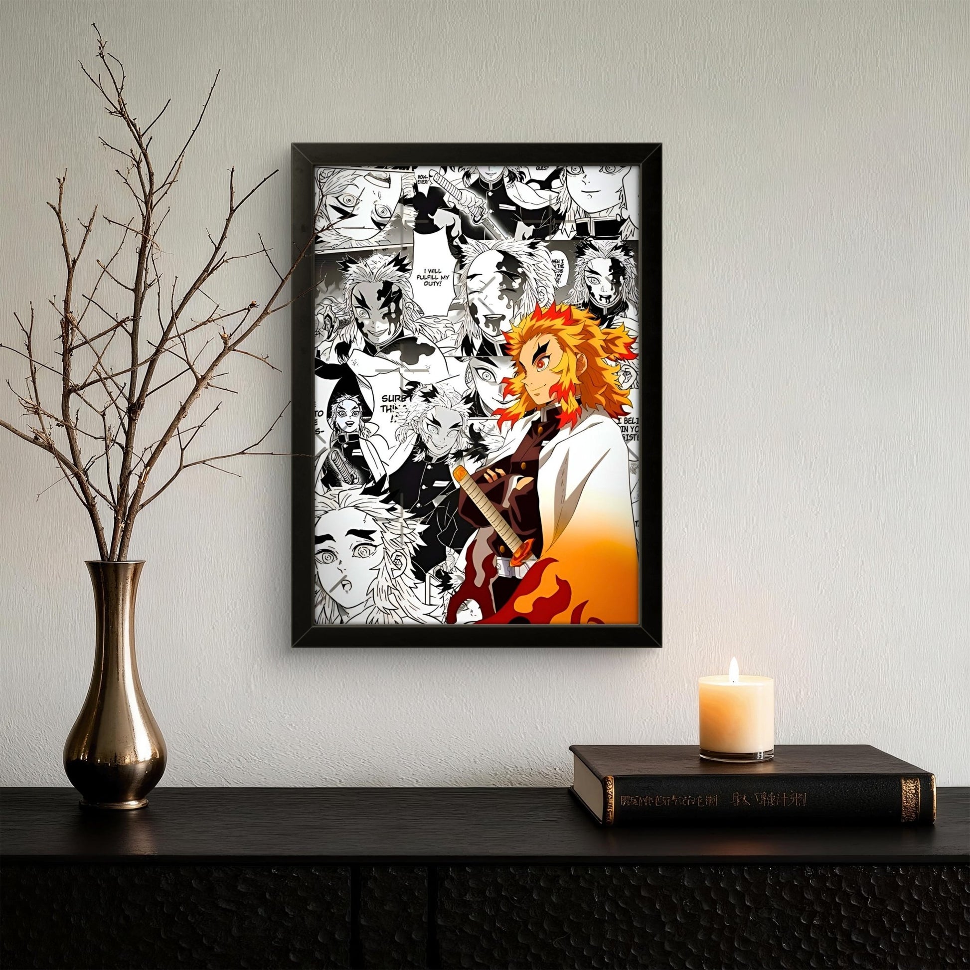 Demon Slayer - Tanjiro Kamado - Anime Photo Frame - Art Drift