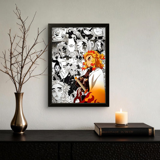 Demon Slayer - Tanjiro Kamado - Anime Photo Frame - Art Drift
