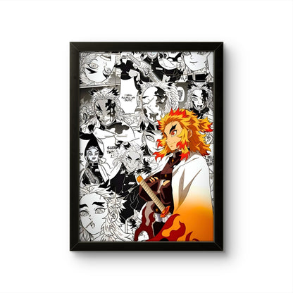 Demon Slayer - Tanjiro Kamado - Anime Photo Frame - Art Drift