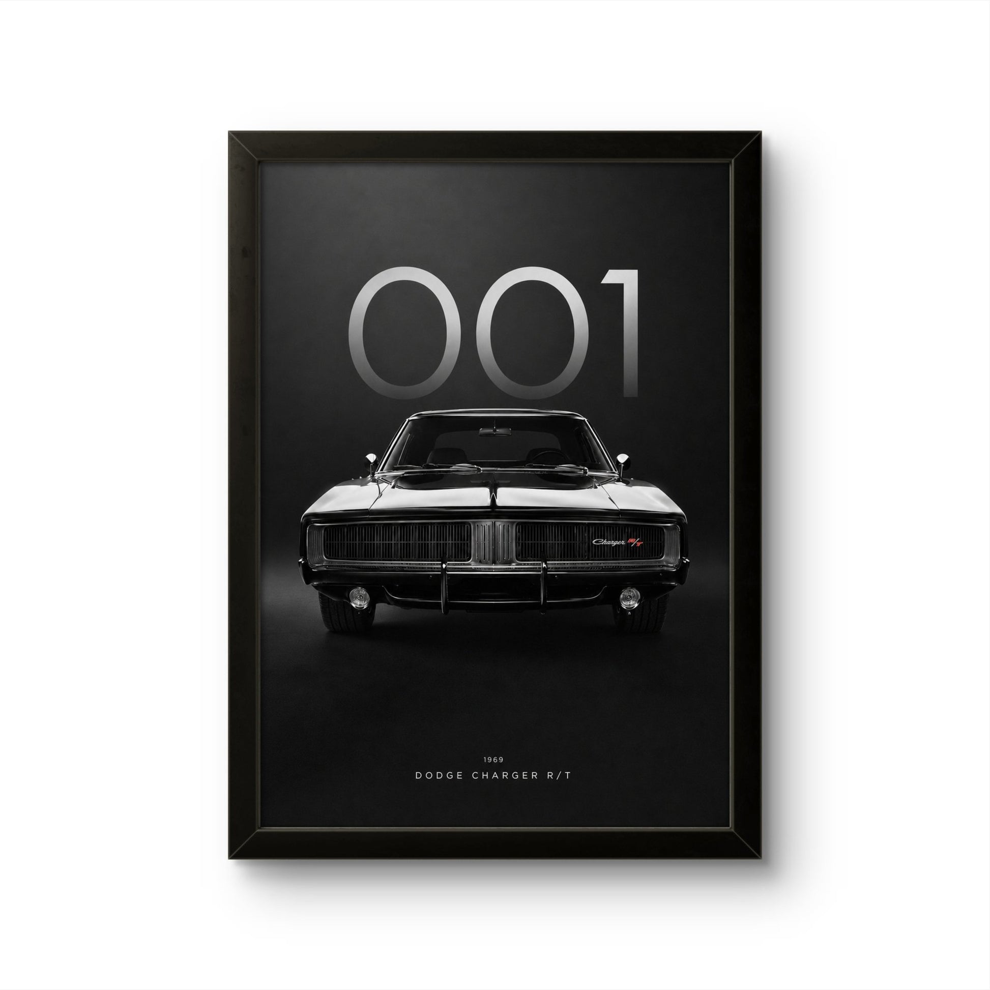 Dodge Charger 001 - Car Photo Frame - Art Drift