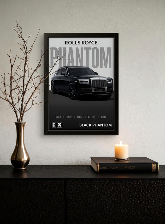 Rolls Royce Phantom - Car Photo Frame