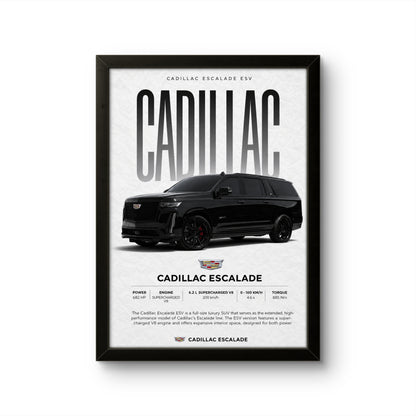 Cadillac Escalade - Car Photo Frame