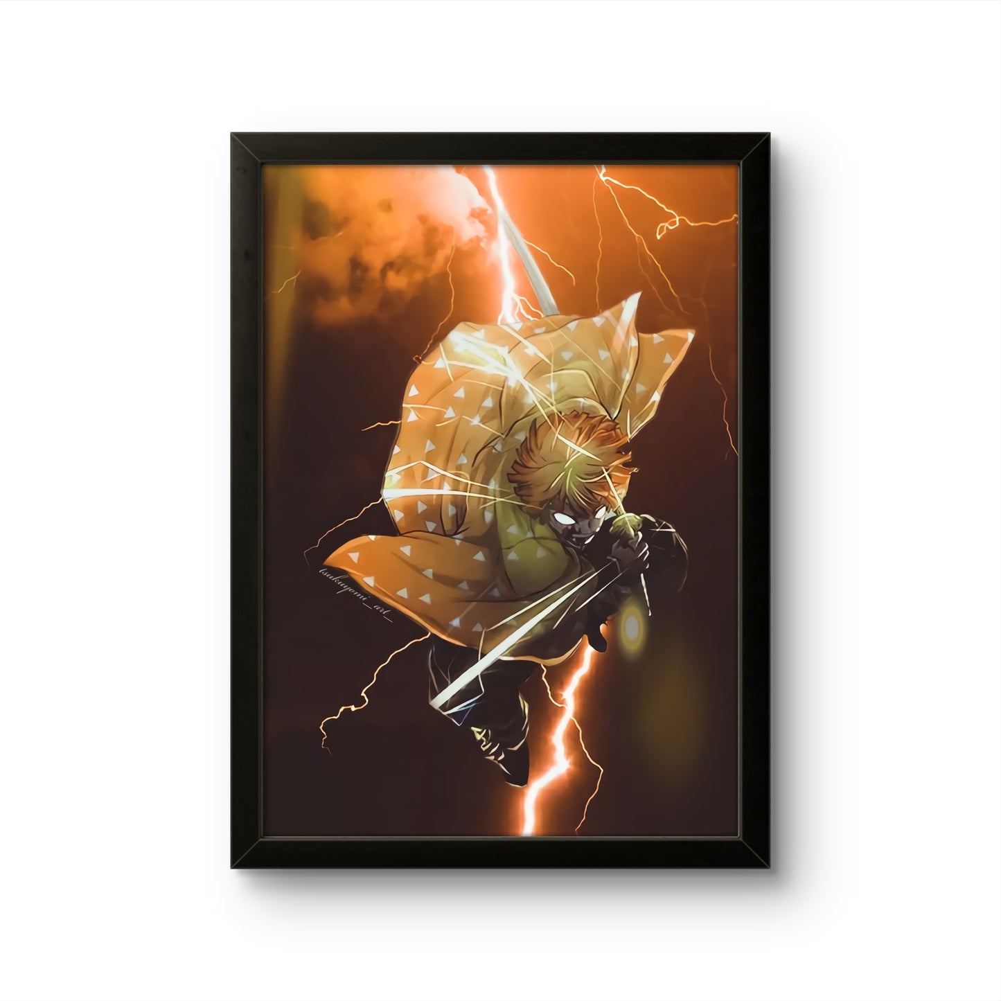 Zenitsu - Demon Slayer - Anime Photo Frame