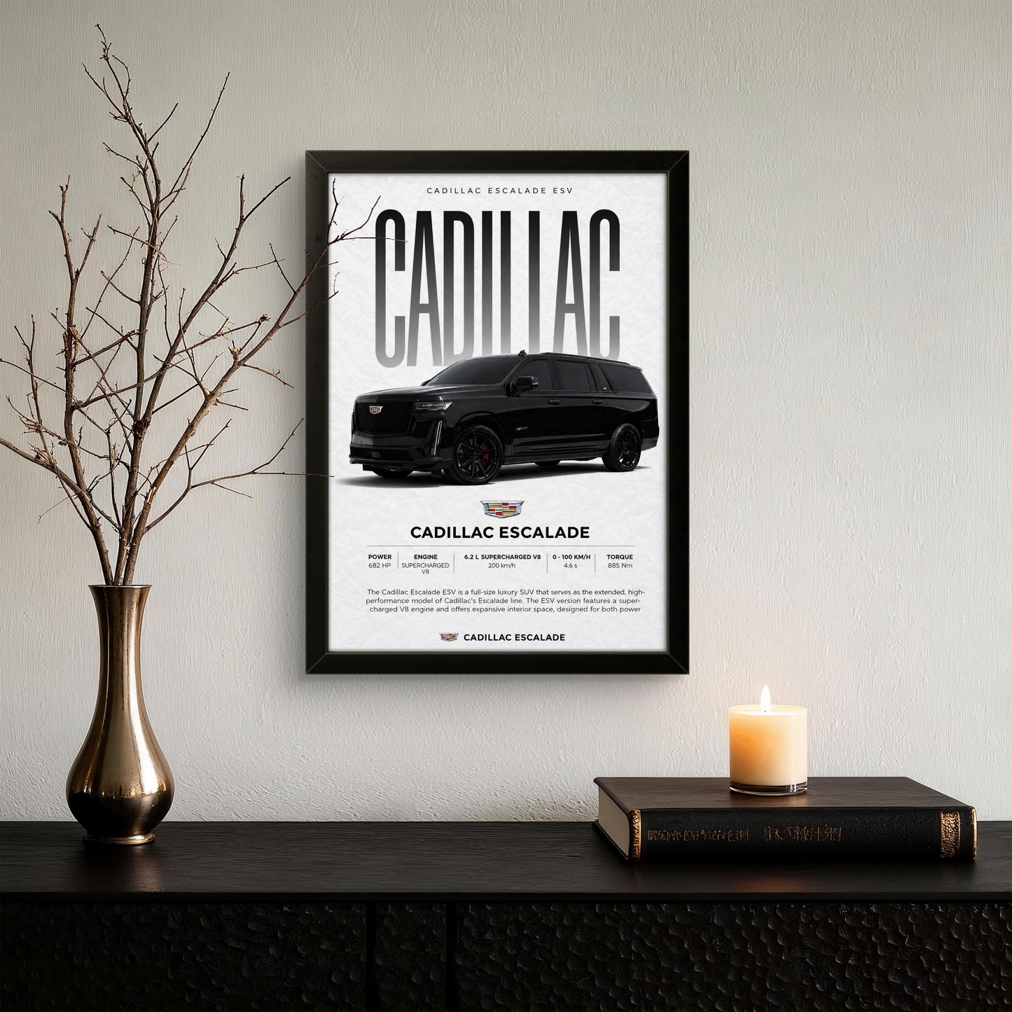 Cadillac Escalade - Car Photo Frame