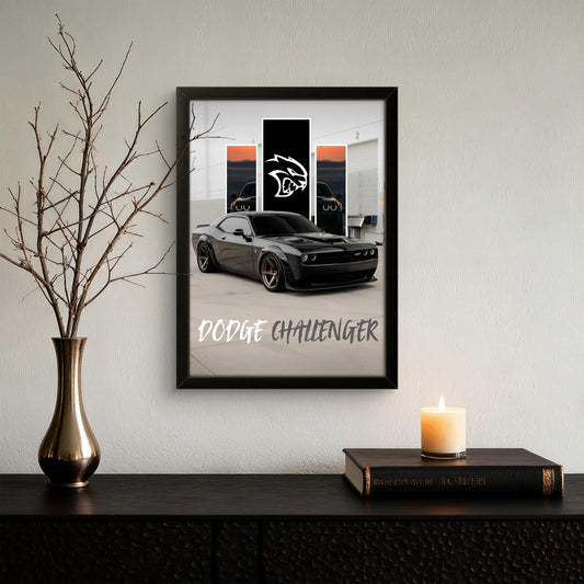Dodge Challenger - Car Photo Frame