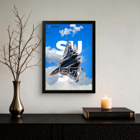 Sukhoi Su-57 Aka Felon - Military Photo Frame