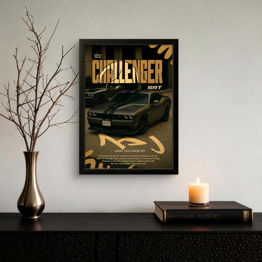 Dodge Challenger SRT - Car Photo Frame