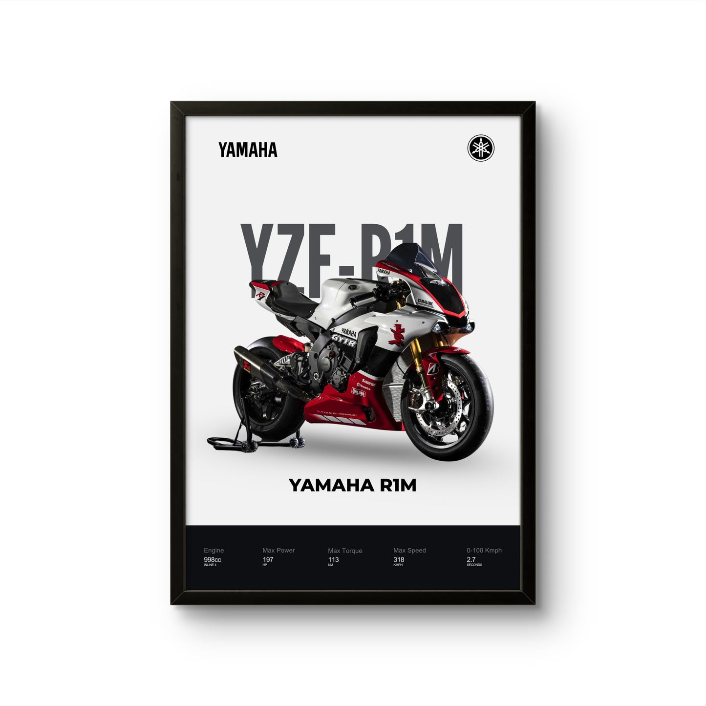 Yamaha R1M - Bike Photo Frame