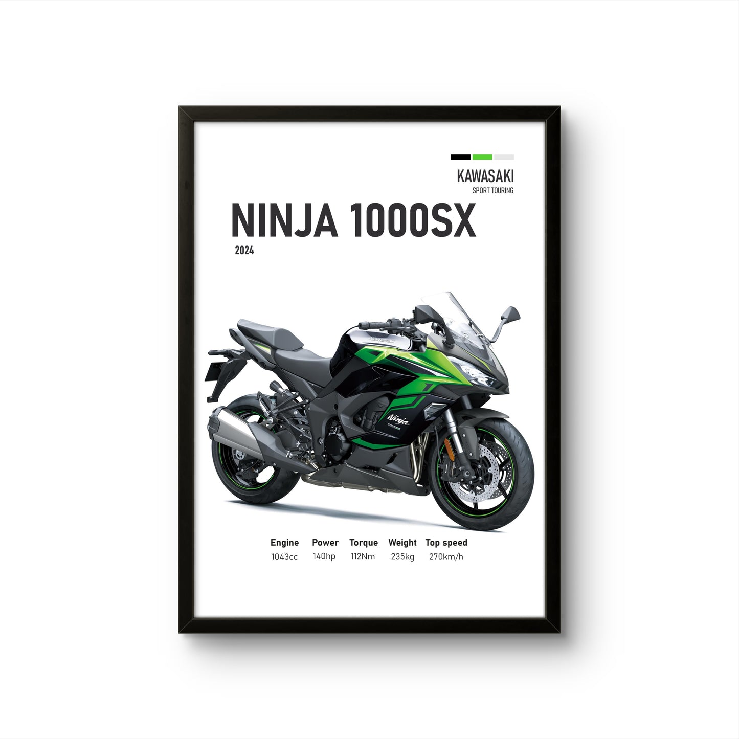Ninja 1000SX - Bike Photo Frame