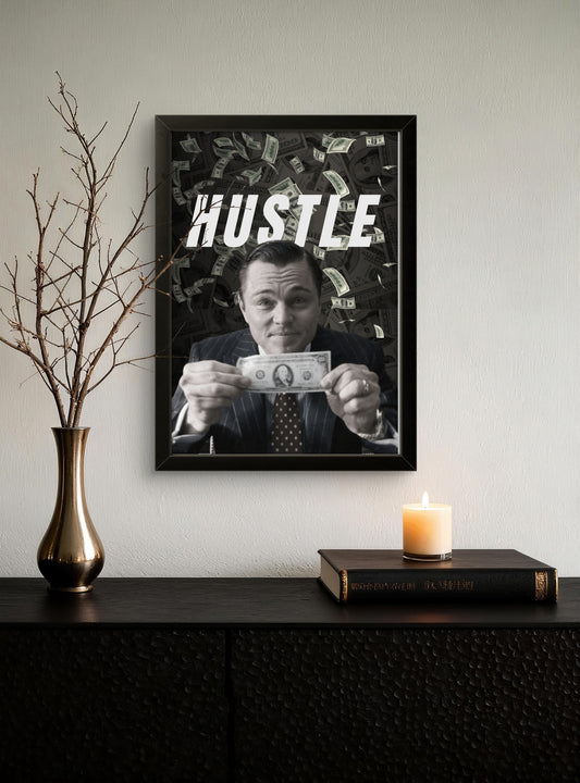Hustle - Motivation Photo Frame