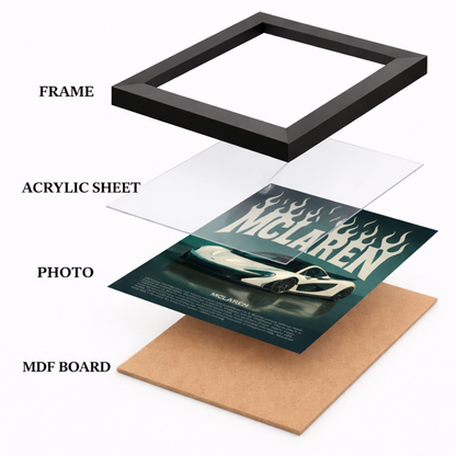 Defender 90 - Car Photo Frame