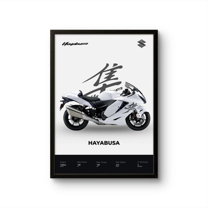 Hayabusa - Bike Photo Frame - Art Drift