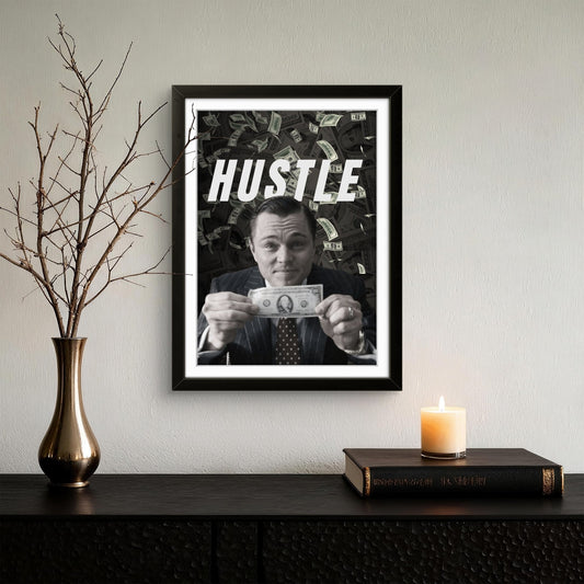Hustle - Motivation Photo Frame - Art Drift