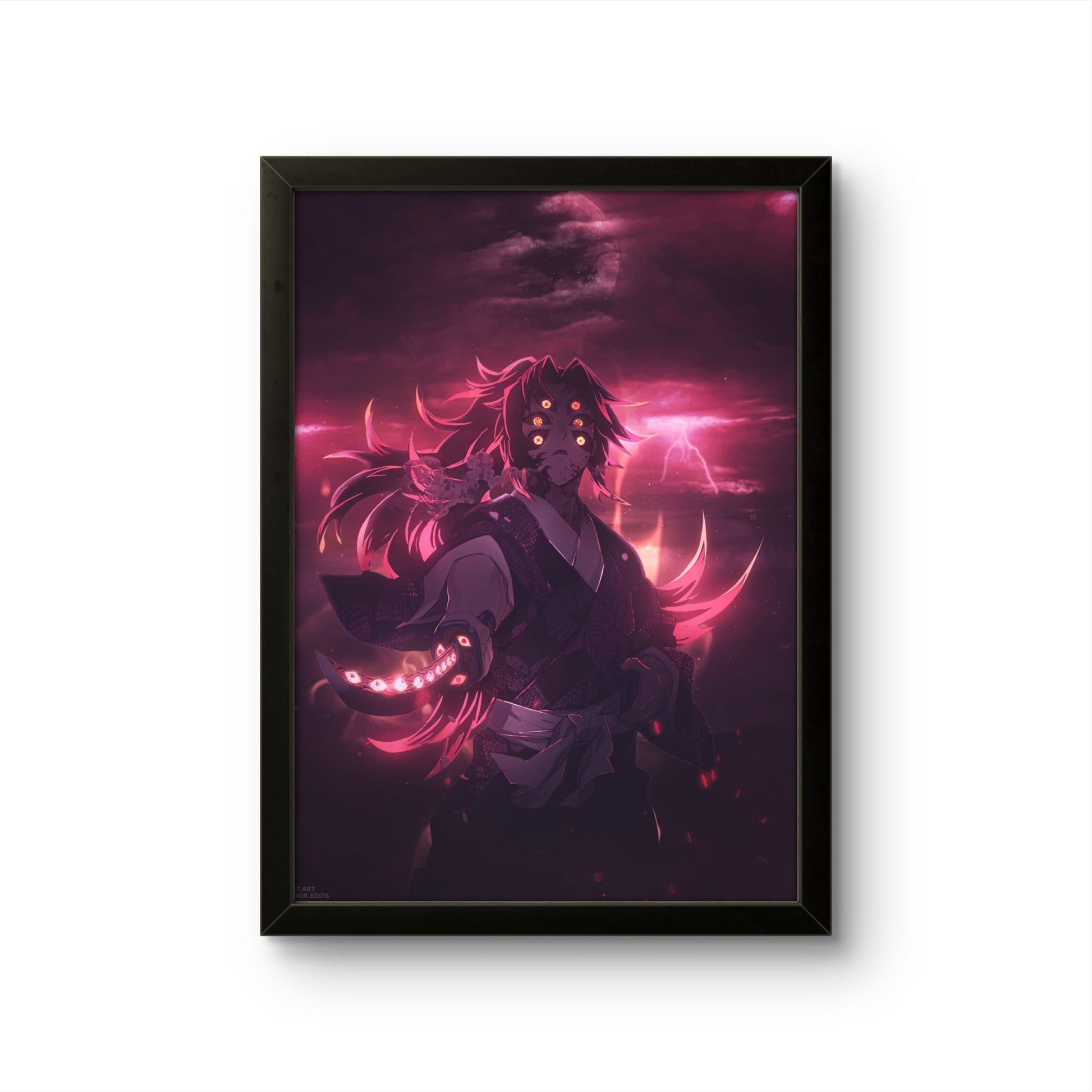 Kokushibo - Demon Slayer - Anime Photo Frame - Art Drift