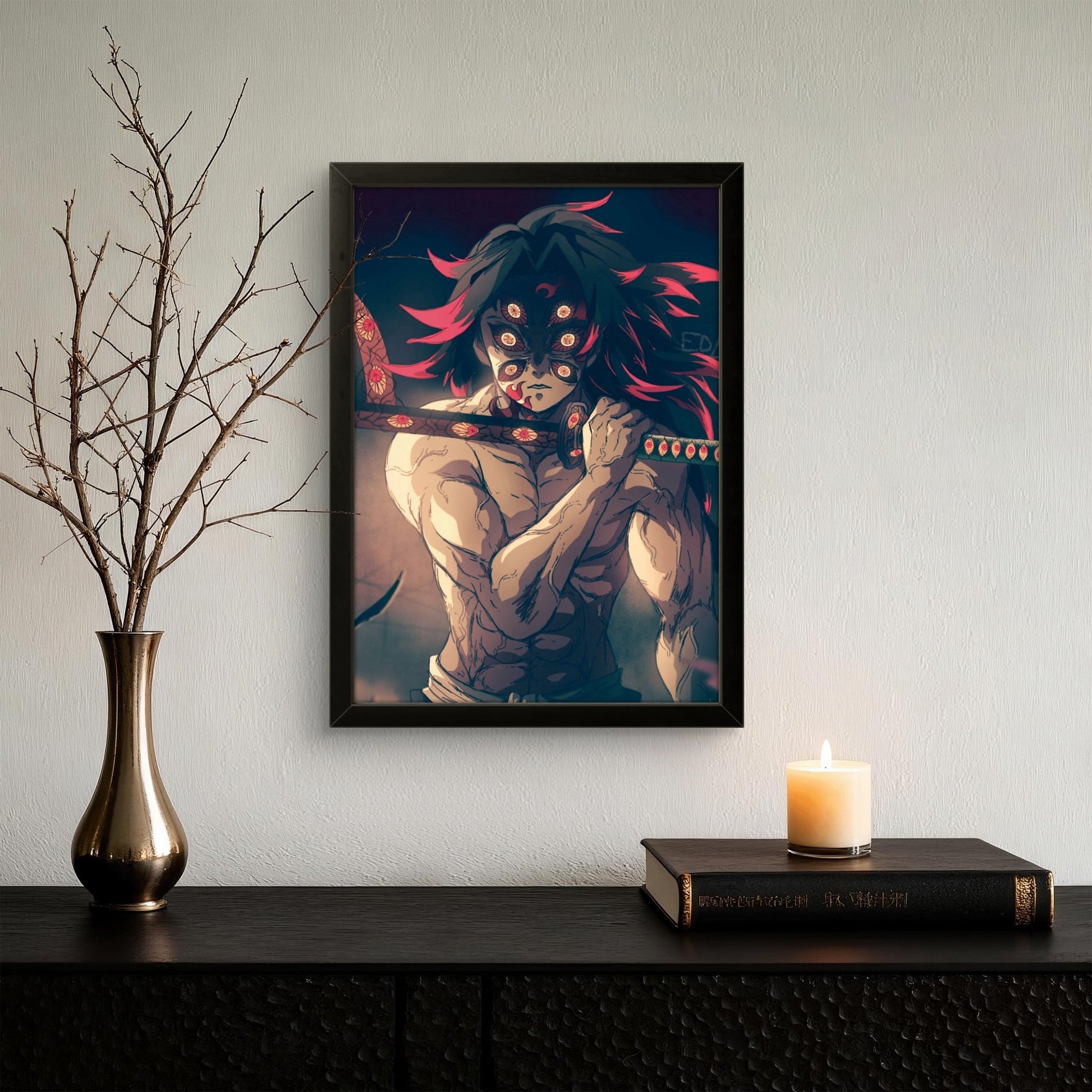 Kokushibo - Demon Slayer - Anime Photo Frame - Art Drift
